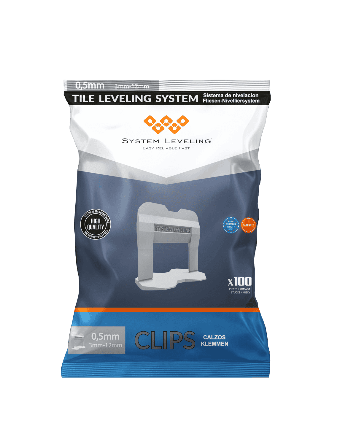 Baza za niveliranje 0.5mm 100kom